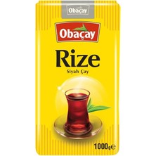 Obaçay Rize Siyah Çay 1 kg (7'li Paket)