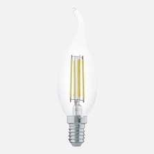 Eglo Şeffaf Mum 4 W Mum E14 Duy LED Ampul (3'li Paket)