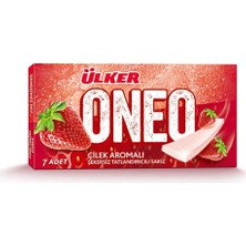 Ülker Oneo Çilek Aromalı Slims Sakız 14 G 27'li
