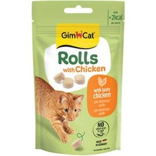 Alvera Rolls Tavuklu Kedi Ödül Maması 50 gr