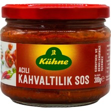 Kühne Acılı Kahvaltılık Sos 300 G (8'li Paket)