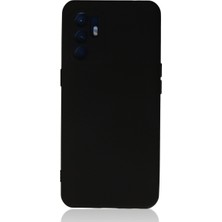 Ozka Concept Koruyucu Kapak Reno 6 Nano Içi Kadife - Siyah