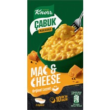 Knorr Çabuk Mac & Cheese Peynirli Makarna 212 G (8'li Paket)