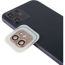 Teknook iPhone 12 Zore Cl-08 Kamera Lens Koruyucu - Pembe