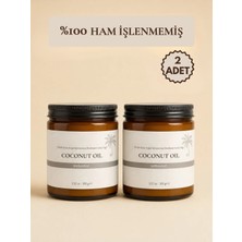 Sabunal Hindistan Cevizi Yağı 2 Adet - Soğuk Sıkım Ham Işlenmemiş Raw Virgin Coconut Oil 100 gr