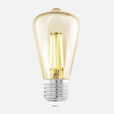 Eglo Amber ST48 4 W Beyaz Klasik E27 Duy LED Ampul (7'li Paket)