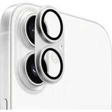 Teknook iPhone 17 Zore Cl-20 Kamera Lens Koruyucu - Gümüş