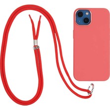 Teknook Zore Cep Telefonu Kumaş Halat Ip 140 cm - Kırmızı