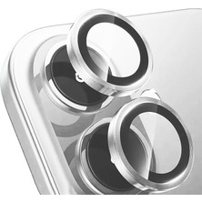 Teknook iPhone 16 Plus Zore Mikro Kamera Lens Koruyucu - Gümüş