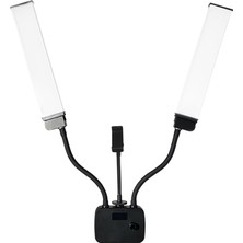 Teknook Zore AL45X Işıklı Telefon Tutucu Ring Light - Siyah