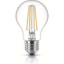 Philips Classic 60 W Beyaz Klasik E27 Duy LED Ampul (8'li Paket)