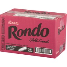 Ülker Rondo Çilek Aromalı Bisküvi 61 G 24'lü (7'li Paket)