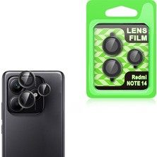 Teknook Xiaomi Redmi Note 14 5g Zore Cl-07 Kamera Lens Koruyucu - Siyah