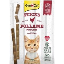 Alvera Sticks Tavuklu ve Ciğerli Kedi Ödül Çubukları 20 gr