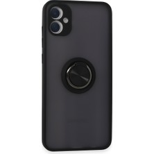 Ozka Concept Koruyucu Kapak A05 Montreal Yüzüklü Kapak - Siyah