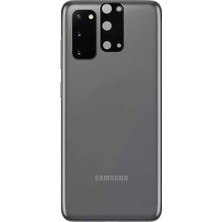 Teknook Galaxy S20 Zore 3D Kamera Camı - Siyah