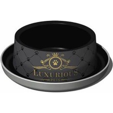 Alvera Trendy Luxurious Plastik Kedi Mama Su Kabı 350 ml