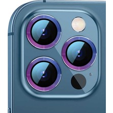 Teknook iPhone 13 Pro Zore Cl-07 Kamera Lens Koruyucu - Colorful