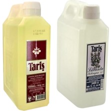 Valor Tariş 80 Derece Limon Kolonyası Bidon 1lt + 80 Derece Lavanta Kolonyası Bidon 1lt Set