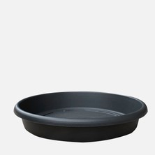 Üçsan Ürgüp Saksı Tabağı Siyah (5'li Paket)