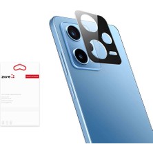 Teknook Xiaomi Redmi Note 12 Pro 5g Zore 3D Kamera Camı - Siyah