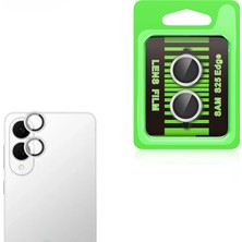 Teknook Galaxy S25 Edge Zore Cl-07 Kamera Lens Koruyucu - Gümüş