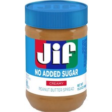Jif No Added Sugar Yer Fıstığı Ezmesi 440 G (6'li Paket)