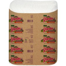 Komili Yuvam Profesyonel Dispenser Peçete 300 Yaprak 12'li 17X21CM (6'li Paket)