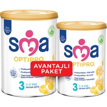 Sma Optipro 3 Devam Sütü 800 + 400 G (2'li Paket)