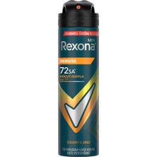 Rexona Energise Erkek Sprey Deodorant 150 ml (8'li Paket)
