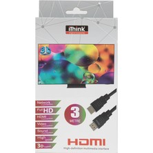 iThink I'think HDMI Kablo 3 M (8'li Paket)