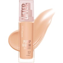 Valor Maybelline New York Lifter Niasinamid ve Hyalüronik Asit Içeren Aydınlatan Fondöten - 117