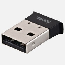 Hama Adaptör Bluetooth USB 5.0 Class2 Siyah