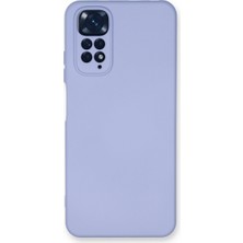 Ozka Concept Koruyucu Kapak Note 11 Nano Içi Kadife - Lila