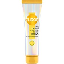 Elidor Ipek Terapisi Güzelleştirici Saç Kremi 130 ml (5'li Paket)