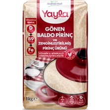 Yayla Zenginleştirilmiş Baldo Pirinç 1 kg (7'li Paket)