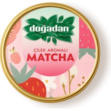 Doğadan Çilek Aromalı Matcha Yeşil Çay Tozu 25 G (8'li Paket)
