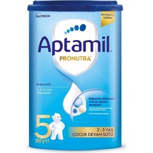 Valor Aptamil 5 Prebiyotikli Çocuk Devam Sütü 800 gr