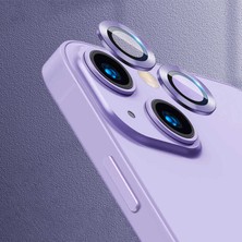 Teknook iPhone 13 Mini Zore Cl-07 Kamera Lens Koruyucu - Mor