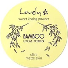 Valor Az Flag Lovely Bamboo Loose Powder Mat Bitişli Şeffaf Bambu Pudra