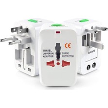 Valor Wellhise Evrensel Priz Çevirici Seyahat Tipi Universal Adaptör – Ingiliz, Amerikan ve Avustralya Fi