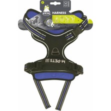 Valor M-Pets Hiking Reflektörlü Soft Sirt Tasmasi Blue (L)