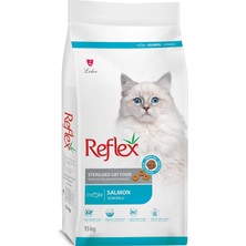 Valor Reflex Kısırlaştırılmış Yetişkin Kedi Maması Somonlu 15 kg