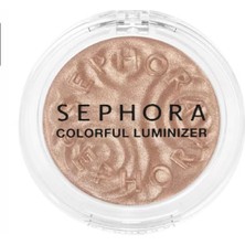Valor Sephora Colorful Luminizer - Uzun Süre Kalıcı Aydınlatıcı Pudra, 02 Sparkling Honey