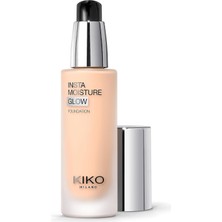 Valor Kiko Milano Kiko Milano Instamoisture Glow Foundation 07 | Nemlendirici Sıvı Fondöten, Parlak Yüzey