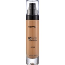 Valor Flormar Fondöten - Invisible Cover Hd Foundation 110 Golden Beige 31000054-110