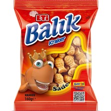Valor Eti Balık Kraker 160 G x 20 Adet