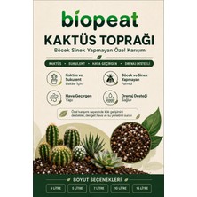 Biopeat Kaktüs Toprağı 5 L – Kaktüs ve Sukulentler Için Özel Karışım
