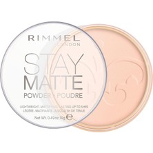 Valor Rimmel London Pudra Stay Matte Powder 002 Pink Blossom