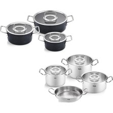 Valor Fissler Adamant & Original Profi Collection 13 Parça Tencere Seti